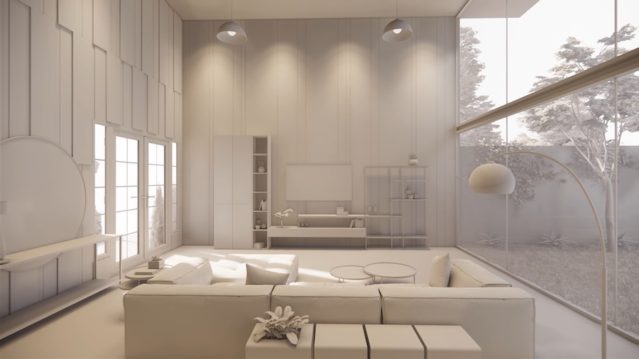 modern interior design with view of trees 2026 03 09 23 15 12 utc